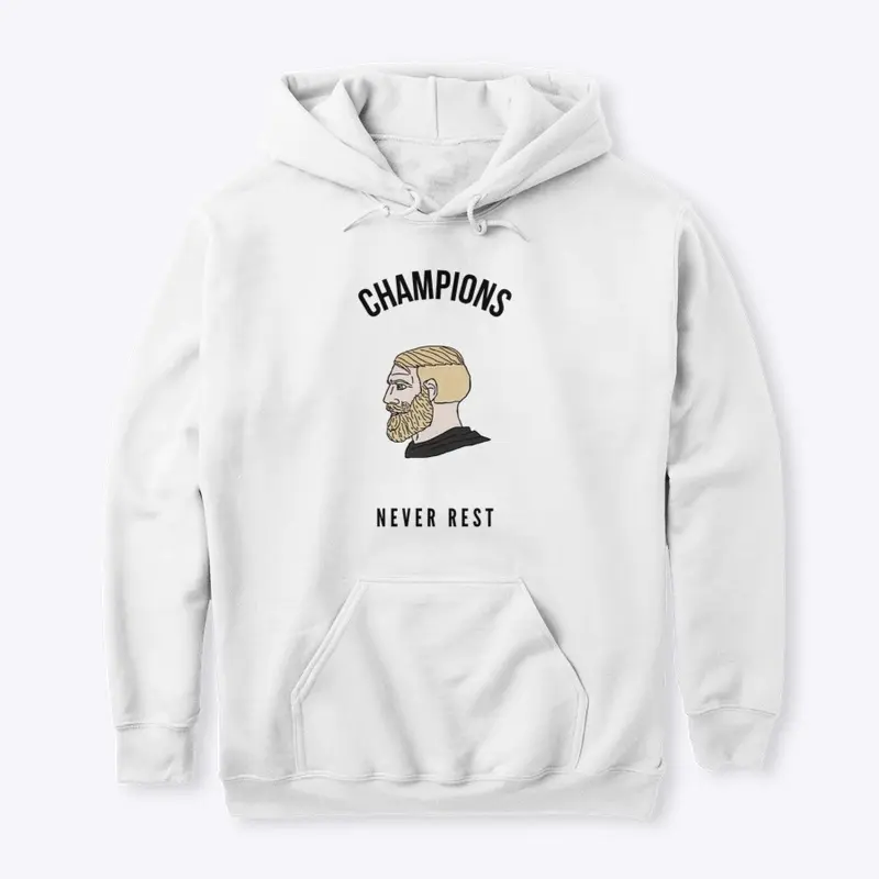 Chad meme Mens Hoodie